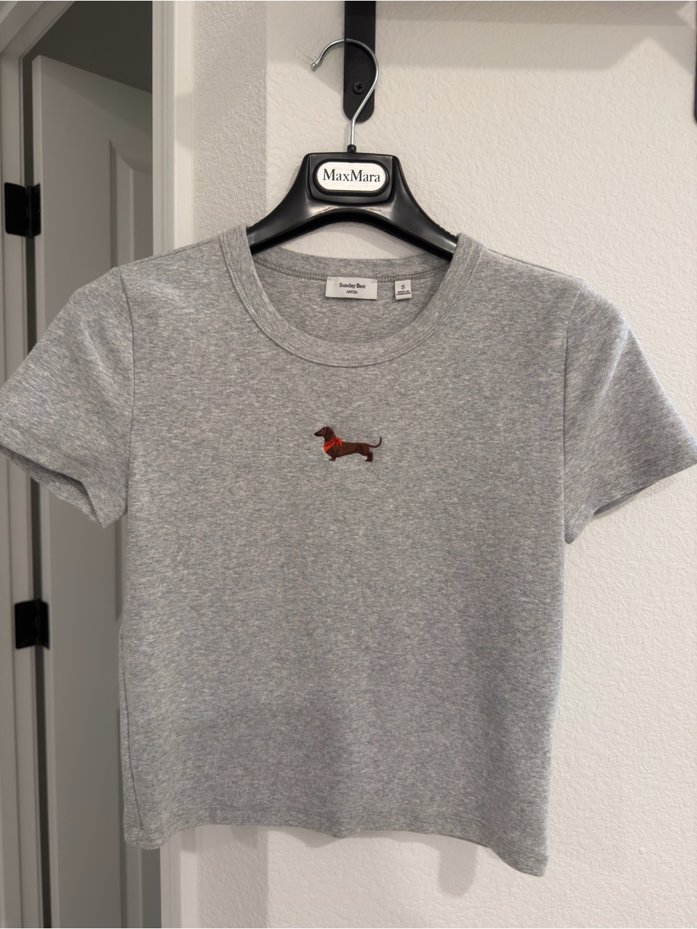 Aritzia dachshund babe Tee
